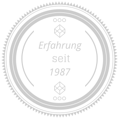 seit 1987 Erfahrung